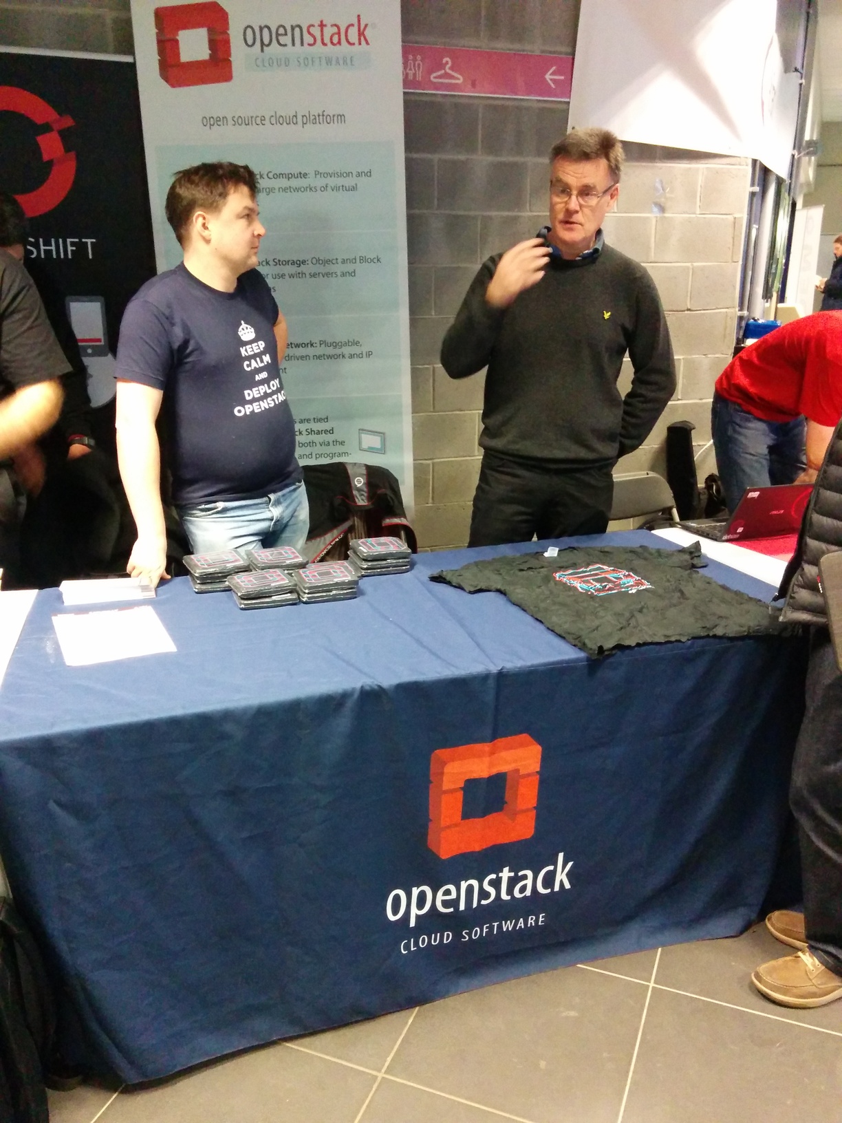 OpenStack stand at FOSDEM 2015